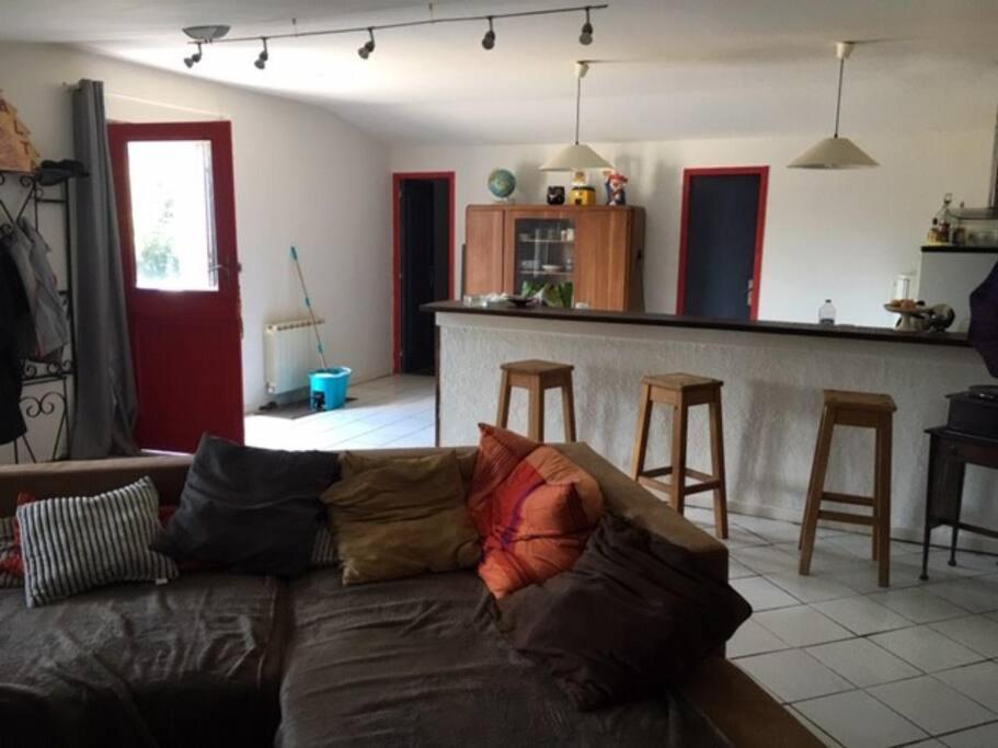 Le Depot Appartement Du Canal 80M2 A Champvert Eksteriør bilde